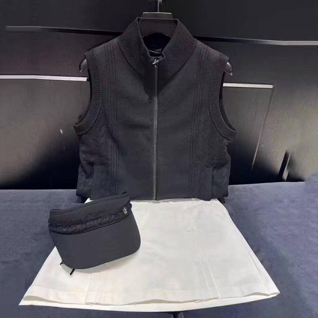 Women'S Fashion Vest Tops - تخفيضات - سترة نسائية محبوكة للجولف،
