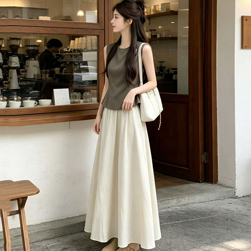 Women'S Fashion Vest Tops - أطقم فساتين صيفية 2026 بتصميم زهور