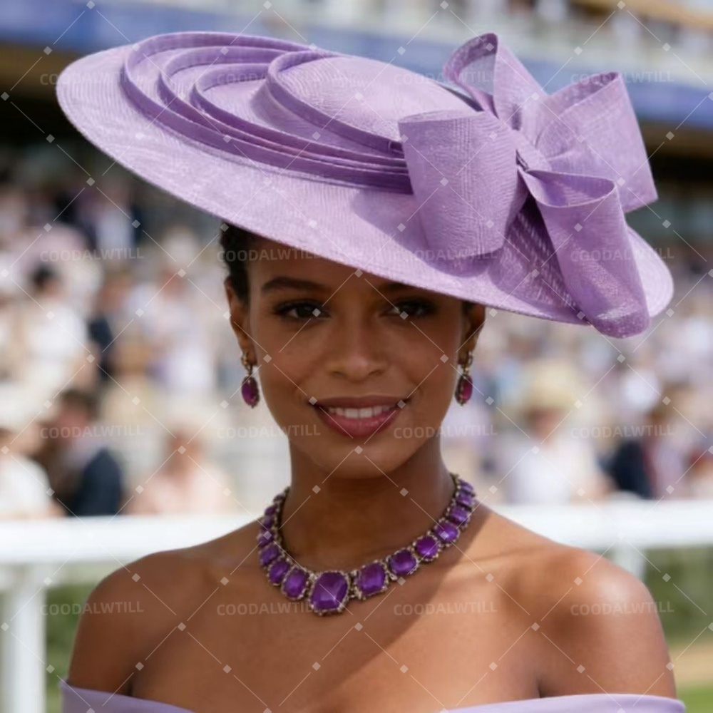 قبعة فاشينيتور كبيرة بتصميم رو - مراجعة Women'S Fashion Kentucky Derby وسعره