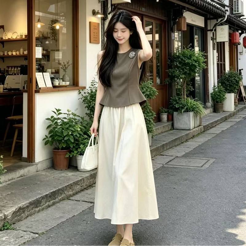 أطقم فساتين صيفية 2026 بتصميم  - مراجعة Women'S Fashion Vest Tops وسعره