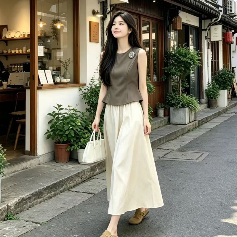 أطقم فساتين صيفية 2026 بتصميم  - مراجعة Women'S Fashion Vest Tops وسعره