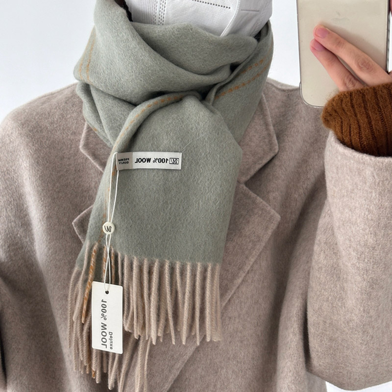أنيقة نوعية جيدة 100% وشاح من  - مراجعة Women'S Fashion Korea وسعره
