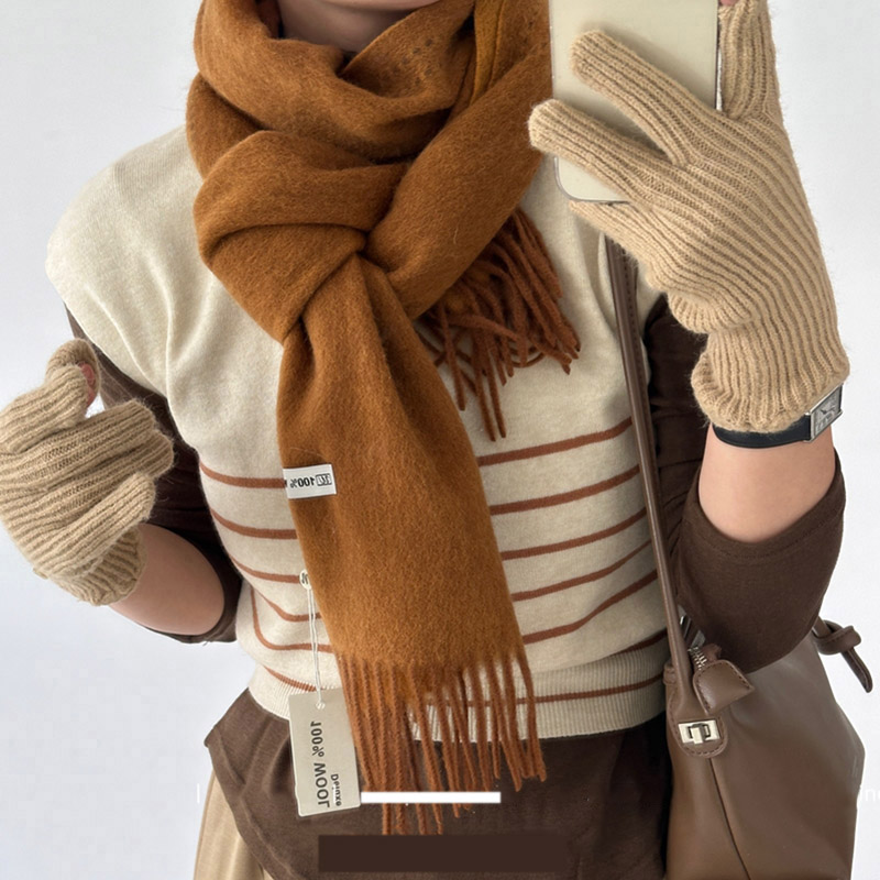 أنيقة نوعية جيدة 100% وشاح من  - مراجعة Women'S Fashion Korea وسعره
