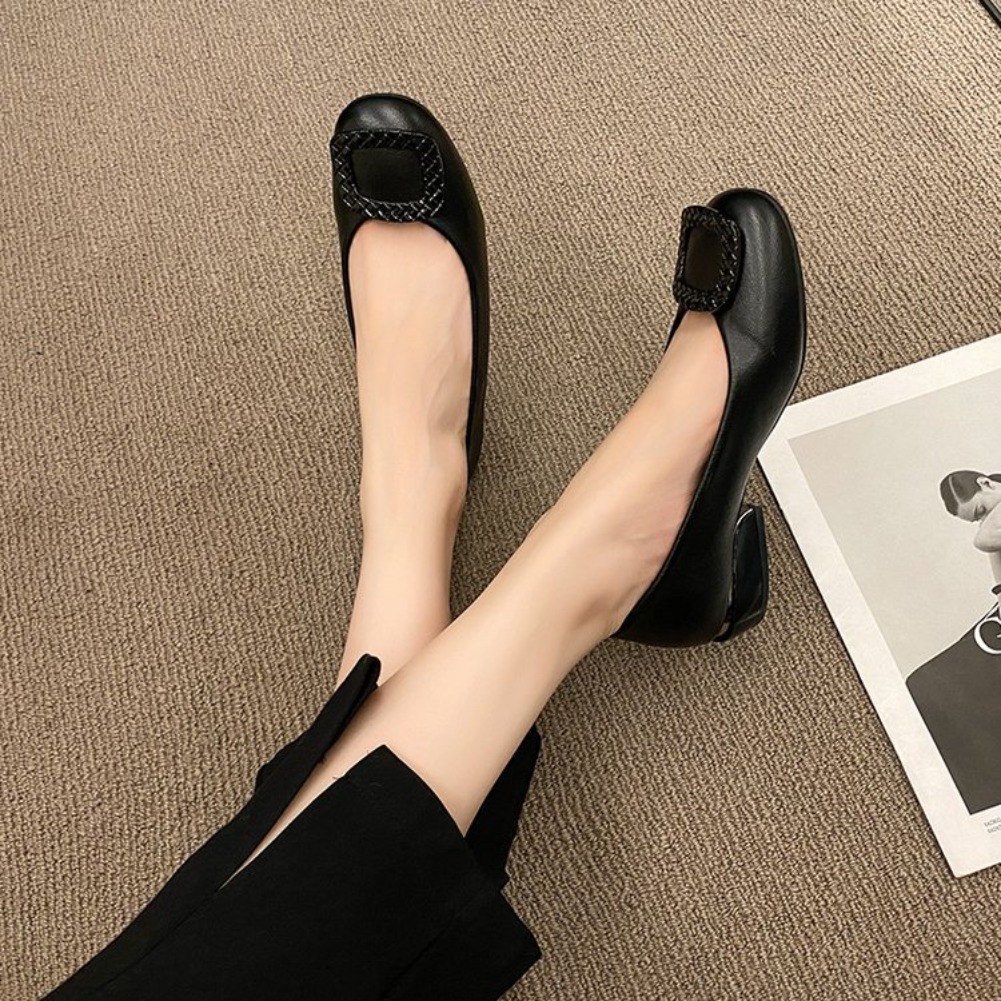 حذاء نسائي من الجلد الناعم بنع - مراجعة Women'S Fashion Shoes وسعره