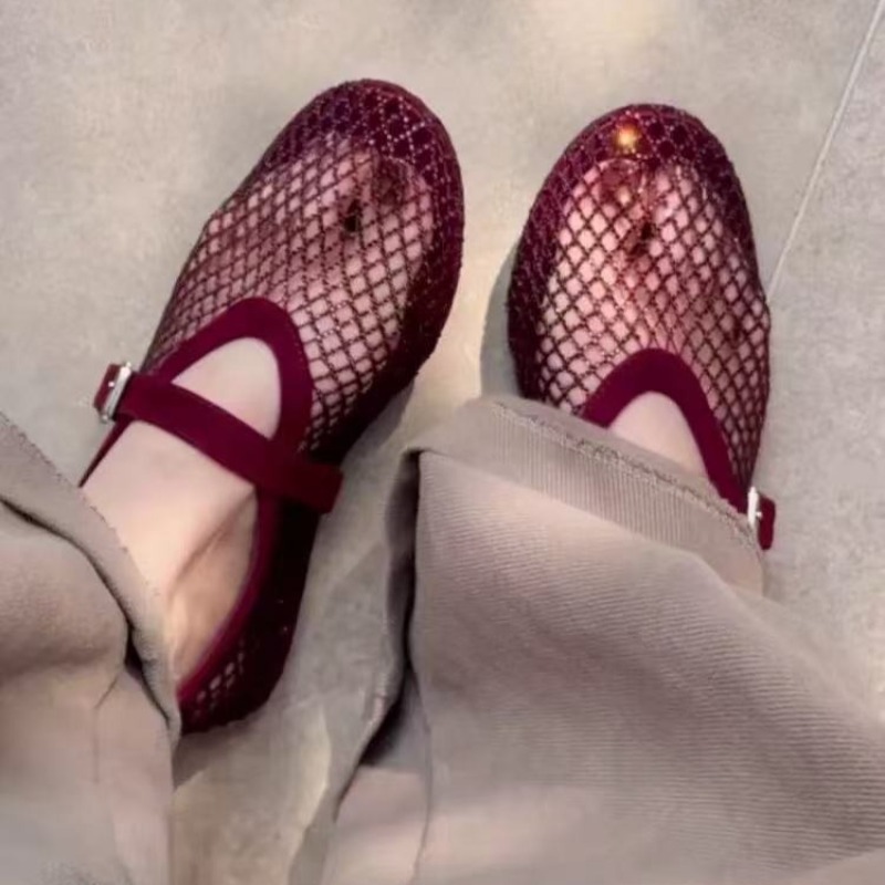 صنادل باوتو نسائية مرصعة بالأح - مراجعة Women'S Fashion Shoes وسعره
