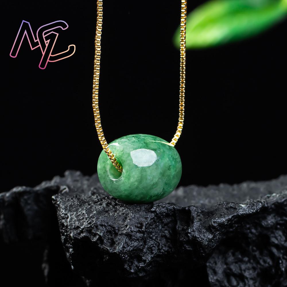 الطبيعية الحقيقية اليشم حبة قل - مراجعة Women'S Fashion Jewellery وسعره